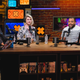 G4 Xplay hosts sit around a table talking about video games.